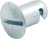 Allstar Performance Oval Hd Fasteners 7/16 .550in 10pk Alum