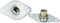 Allstar Performance Quick Turn Insert Plate 1-3/8in 10pk