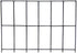 Allstar Performance Steel Screen 2ft x 2ft 1in x 2in Rectangle