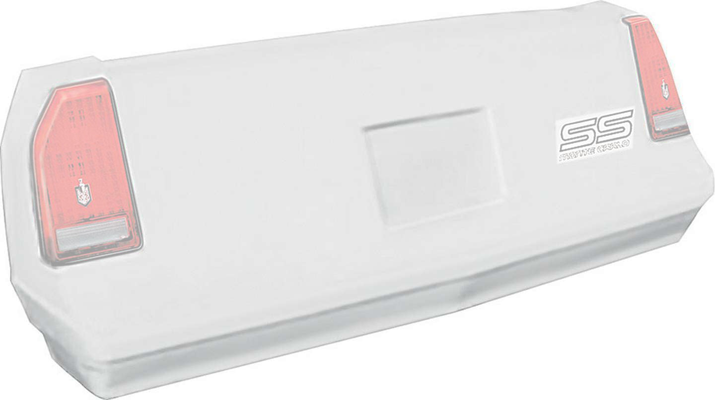 Allstar Performance M/C SS Tail White 1983-88