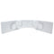 Allstar Performance Fiberglass Curved Dash Panel White