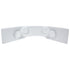 Allstar Performance Fiberglass Curved Dash Panel White