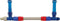 Allstar Performance Fuel Line Kit 9-5/8in Willy's KB