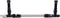 Allstar Performance Fuel Line Kit 11-5/8in Dominator Black