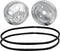 Allstar Performance 1:1 Pulley Kit for use w/o Power Steering