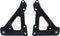 Allstar Performance Front Motor Plate 2pc w/ Bushings Black