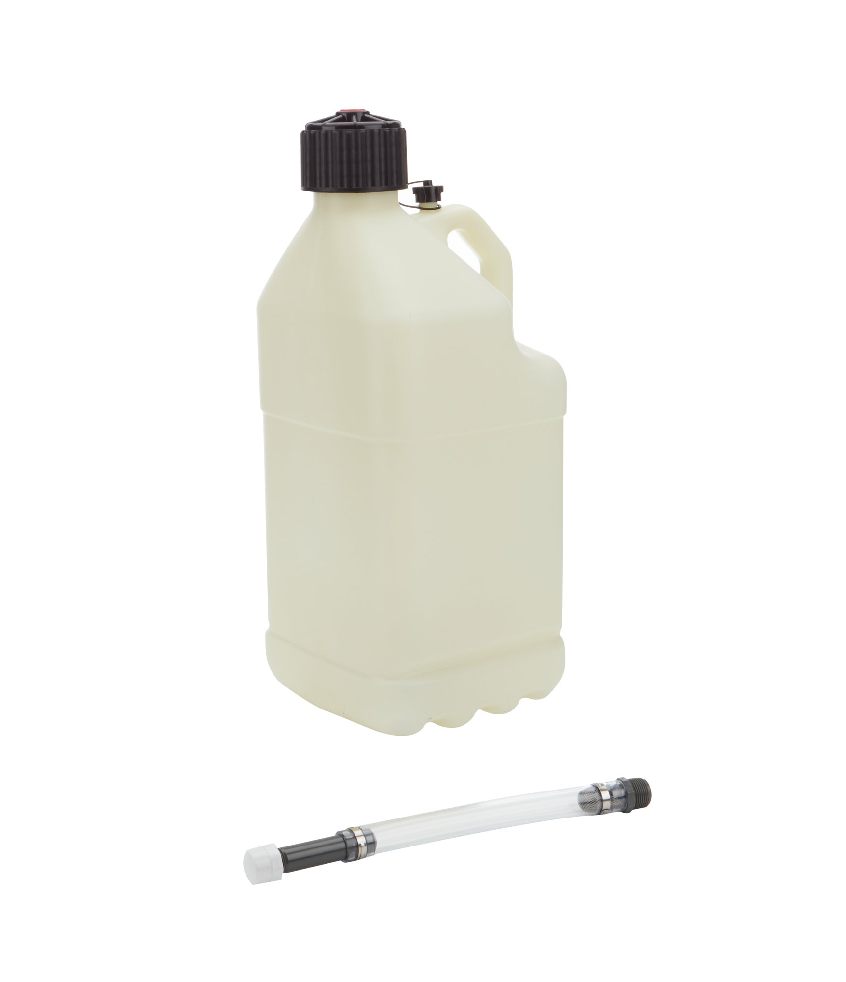 Allstar Performance Utility Jug 5 Gal W/Filler Hose Glow ALL40124