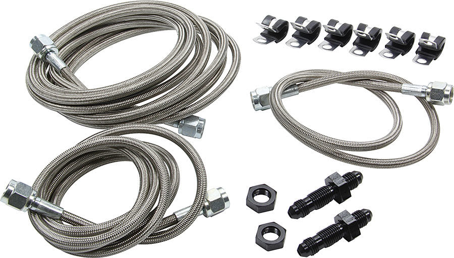 Allstar Performance Front End Brake Line Kit Mod Aftermarket Calipers