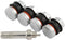 Allstar Performance Valve Stem Flush Mount 4pk
