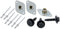 Allstar Performance Wheel Cover Conversion Kit 3pk 1in Spring