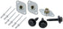 Allstar Performance Wheel Cover Conversion Kit 3pk 1in Spring