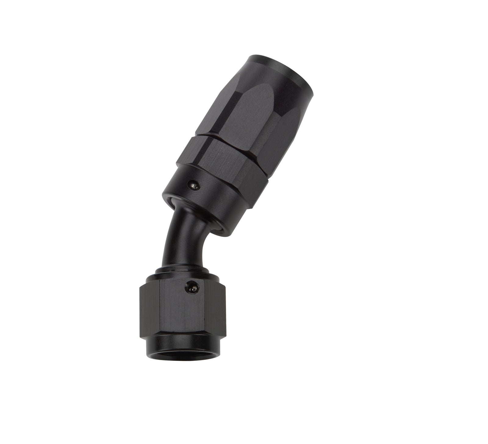 Allstar Performance Reusable Hose End Black 30 Deg Elbow -6 ALL49322