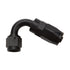 Allstar Performance Reusable Hose End Black 120 Deg Elbow -8 ALL49363