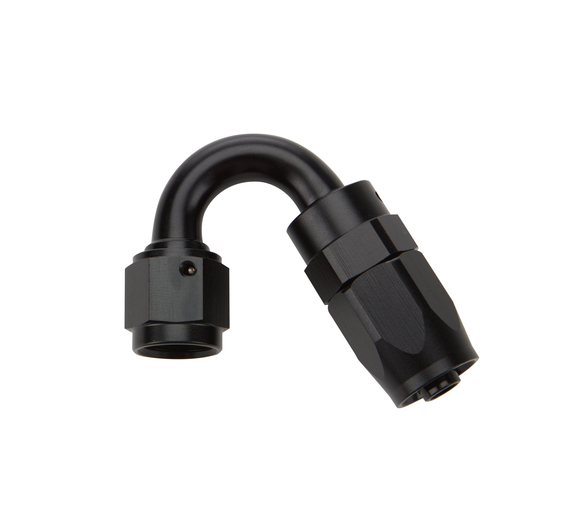 Allstar Performance Reusable Hose End Black 150 Deg Elbow -6 ALL49372