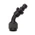 Allstar Performance Pushlock Hose End Black 45 Deg Elbow -8 ALL49433