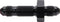 Allstar Performance Straight Bulkhead Black -3