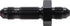 Allstar Performance Straight Bulkhead Black -3