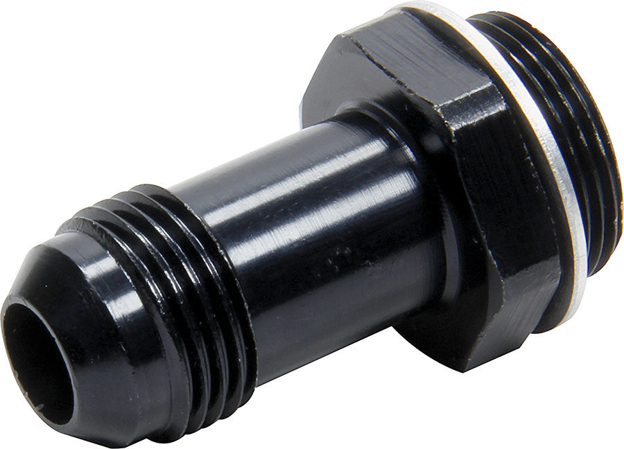 Allstar Performance Black Short Carb Fitting 7/8-20 to -8 Male ALL50906