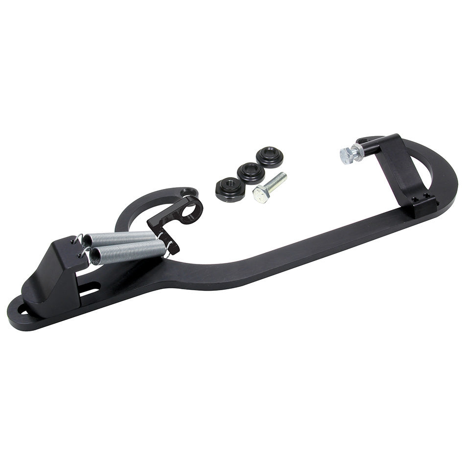 Allstar Performance Black Throttle Return Spring Bracket with Stop ALL54185