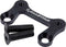 Allstar Performance Front Brake Mount Kit 10-1/8 Rotor Black