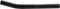 Allstar Performance 5/8 Bent Tie Rod Tube 12-1/2in