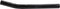 5/8 Bent Tie Rod Tube 13-1/2in