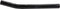 Allstar Performance 5/8 Bent Tie Rod Tube 14-1/2in