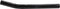 Allstar Performance 5/8 Bent Tie Rod Tube 15-1/2in
