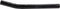 5/8 Bent Tie Rod Tube 16-1/2in
