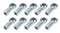 Allstar Performance Rod End RH 3/4 Female Steel 10pk