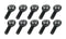Allstar Performance Pro Rod End RH 5/8 Male Moly 10pk
