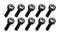 Allstar Performance Pro Rod End RH Moly PTFE Lined 3/4 10pk