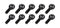 Allstar Performance Pro Rod End LH Moly PTFE Lined 3/4 10pk