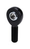 Allstar Performance Alum Rod End RH Male Black 1/2ID x 5/8Thread