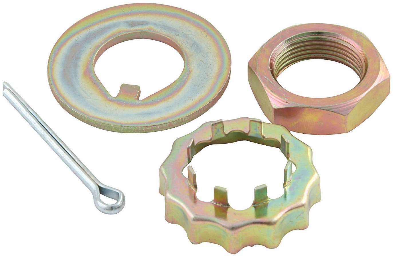 Allstar Performance Spindle Lock Nut Kit Ford 13/16in-20