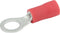 Allstar Performance Ring Terminal #10 Hole Insulated 22-18 20pk