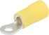 Allstar Performance Ring Terminal #6 Hole Insulated 12-10 20pk
