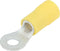 Allstar Performance Ring Terminal #8 Hole Insulated 12-10 20pk