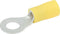 Allstar Performance Ring Terminal 1/4in Hole Insulated 12-10 20pk