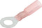 Allstar Performance Ring Terminal 1/4in Hole Heat Shrink 22-18 10pk