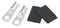 Allstar Performance Ring Terminals 4 Gauge 5/16in Hole