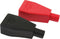 Allstar Performance Battery Terminal Covers Red/Black 1pr