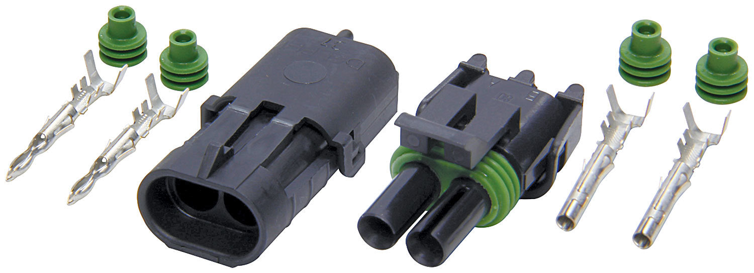 Allstar Performance 2-Wire Weather Pack Connector Kit