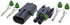 Allstar Performance 2-Wire Weather Pack Connector Kit