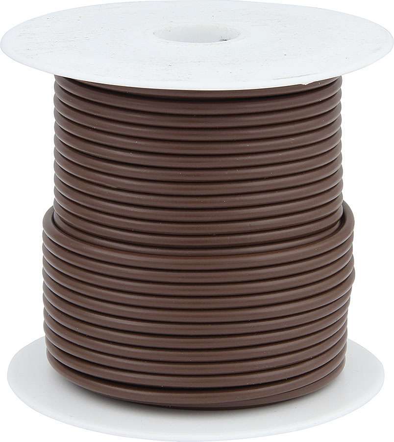 Allstar Performance 14 AWG Brown Primary Wire 100ft ALL76555