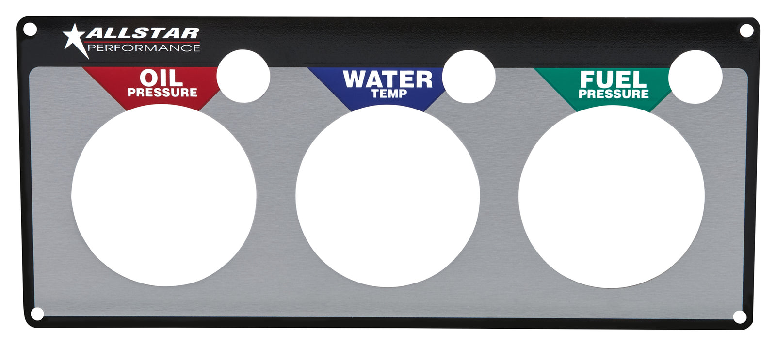 Allstar Performance Replacement 3 Gauge Panel Fuel Pressure /Oil Pressure /Water Temperature ALL80127