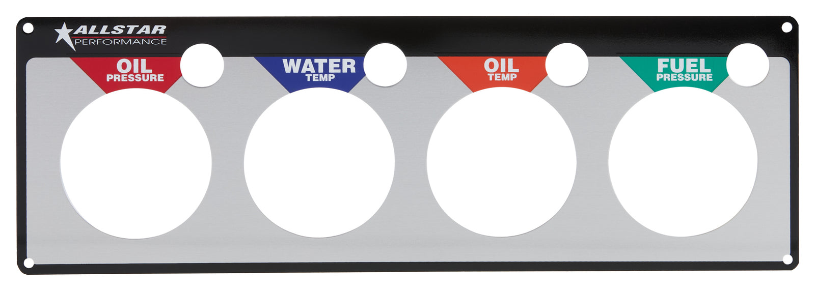Allstar Performance Replacement 4 Gauge Panel OP/WT/OT/FP ALL80128
