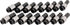Allstar Performance Rocker Arm Nut Kit SBC 7/16 16pcs ALL90207