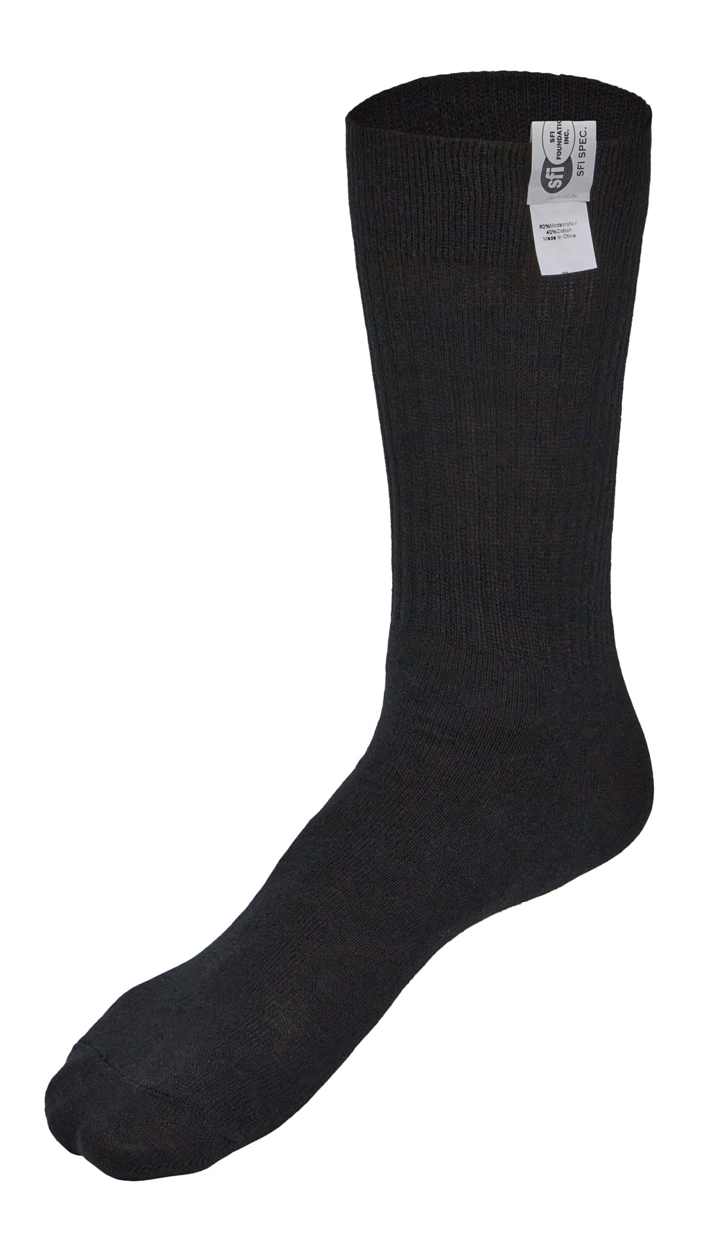 Allstar Performance Socks Pair SFI 3.3 F/R Black Size 6-7 ALL926011
