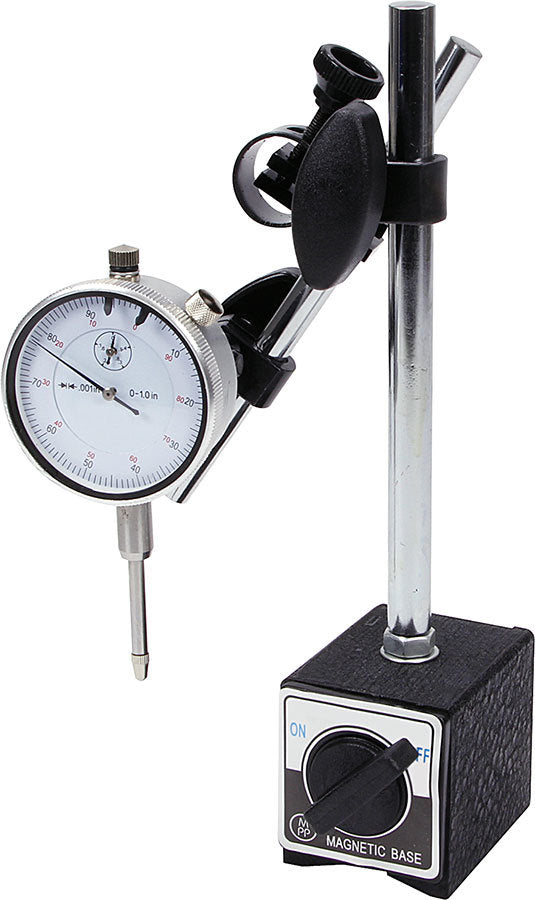 Allstar Performance Dial Gauge W/ Magnetic Base ALL96414